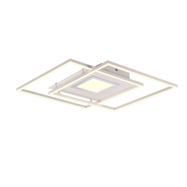 Candeeiro de teto Via, TRIO Lighting branco <span itemprop=