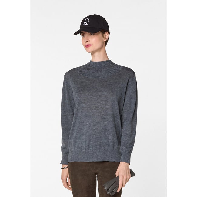 Pull col montant en laine mérinos - RODIER