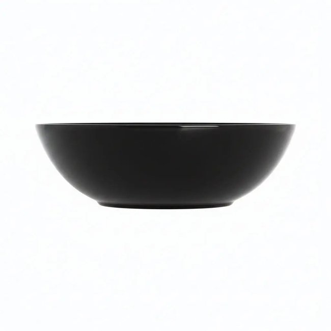 6 coupelles noires en verre 16 cm -APY Couleur noir <span itemprop=