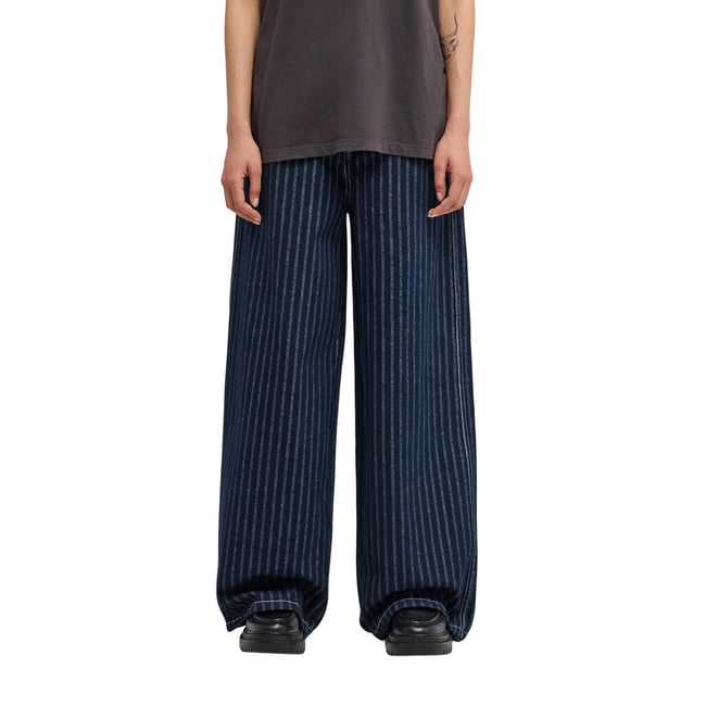 Jean relaxed 365 WIDE HERRINGBONE bleu herringbone denim <span itemprop=