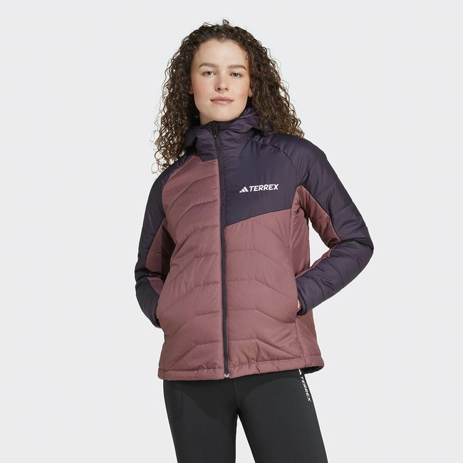 Veste de randonnée TERREX MULTI à capuche violet <span itemprop=