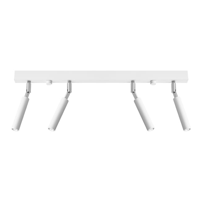 Plafonnier Aluminium Blanc G9 4 Eyetech Couleur blanc <span itemprop=