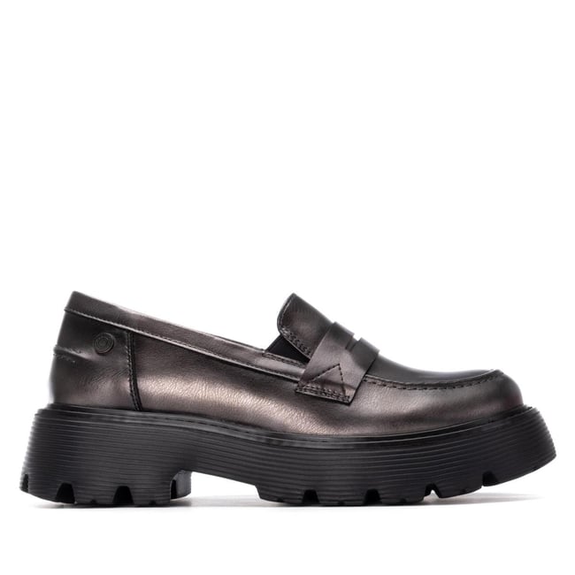 Chaussure Mocassin Plaine Décontractée plomb <span itemprop=