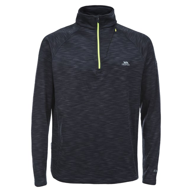Polaire COLLINS gris chiné <span itemprop=
