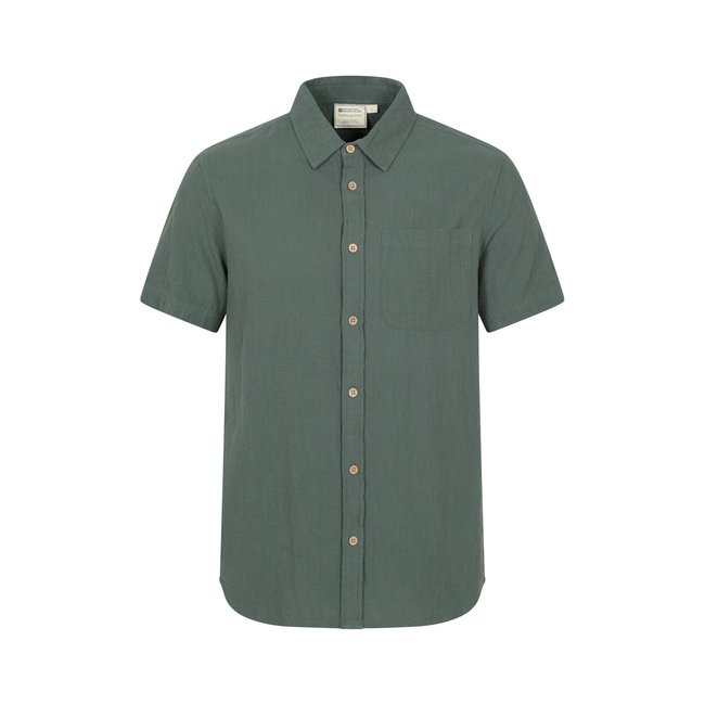 Chemise manches courtes motif/style texturé PALM - MOUNTAIN WAREHOUSE