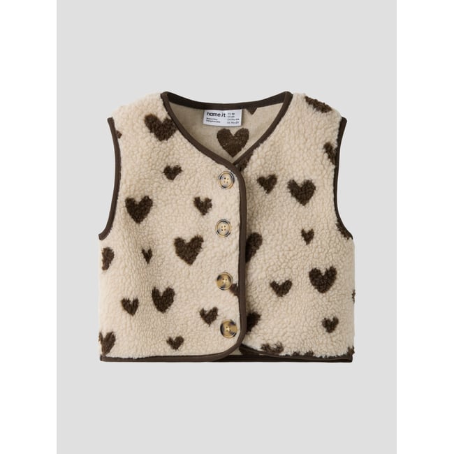 Gilet Sans Manches blanc - peyote1 <span itemprop=