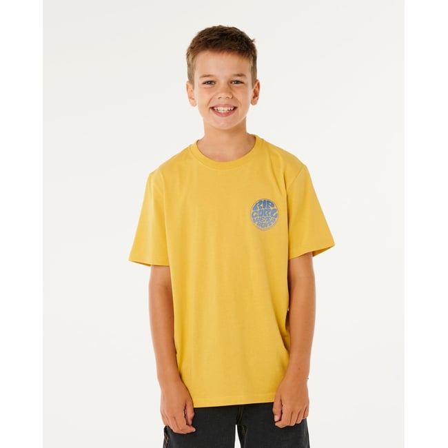 T-shirt WETSUIT ICON TEE -KIDS - RIP CURL
