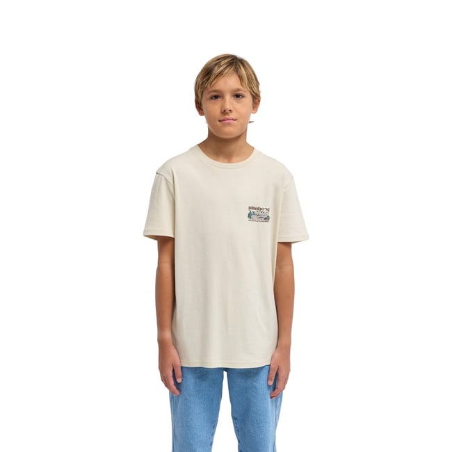 T shirt manches courtes RANGE beige oatmeal <span itemprop=