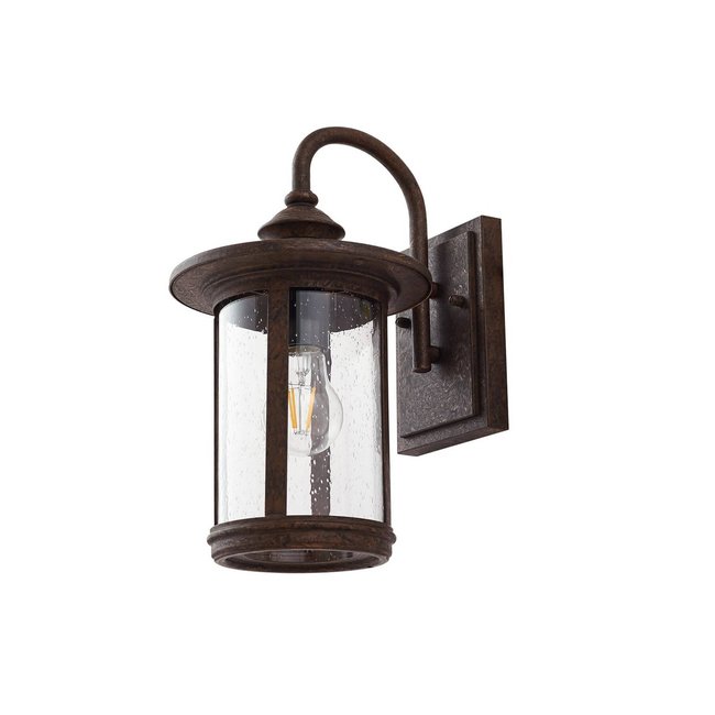 Applique extérieure en aluminium antique Couleur rouille, transparent <span itemprop=
