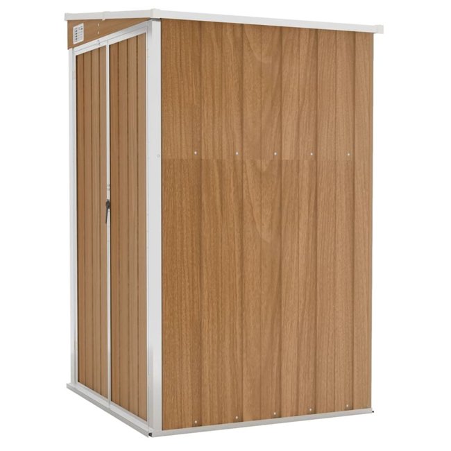 Remise de jardin murale Couleur marron foncé <span itemprop=