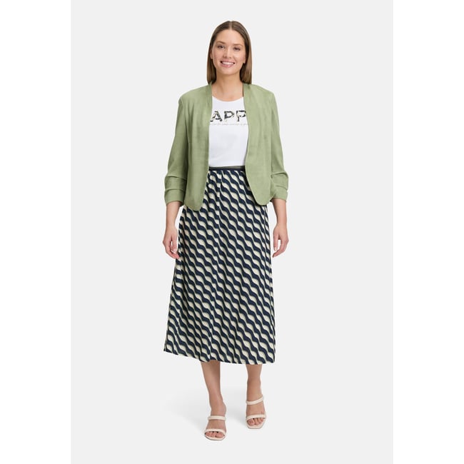 Jupe Longue (maxirock) Betty Barclay Taille 38 - Gris - Occasion Très Bon état