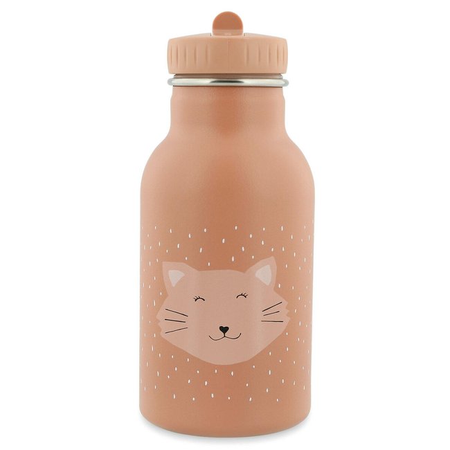 Garrafa de 350 ml para crianças Mrs Cat rosa <span itemprop=