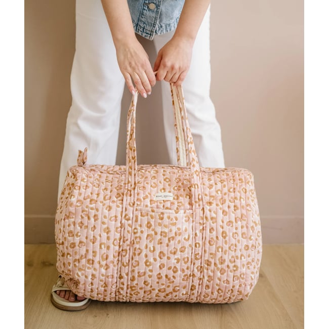 Sac weekend en coton matelassé Bengal Lana - BINDI ATELIER