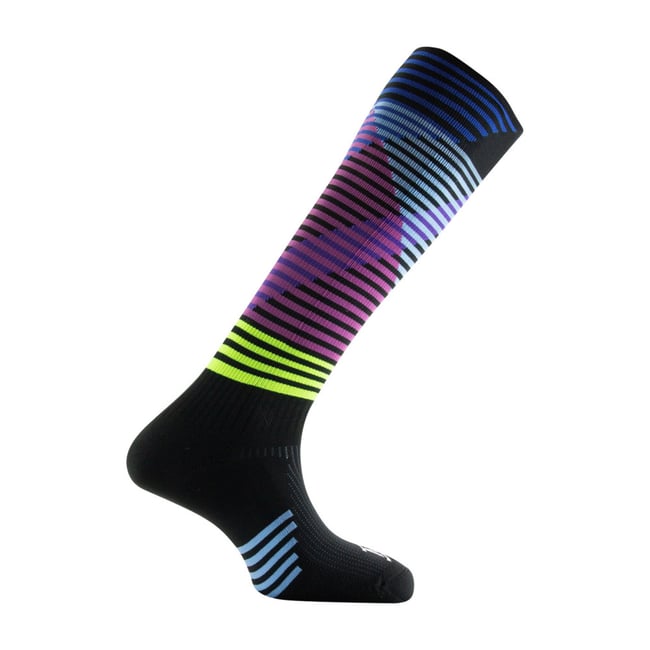 Mi-bas ski Homme/Femme Color Ski multicolore <span itemprop=