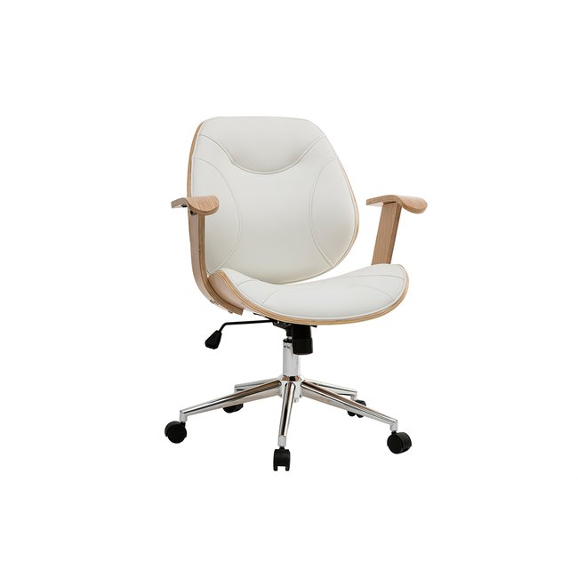Chaise de bureau à roulettes design YORKE - MILIBOO
