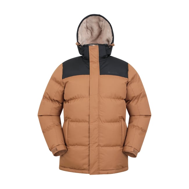Veste matelassée SNOW fauve <span itemprop=
