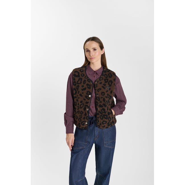 Veste sans manches SANRY bark leo <span itemprop=