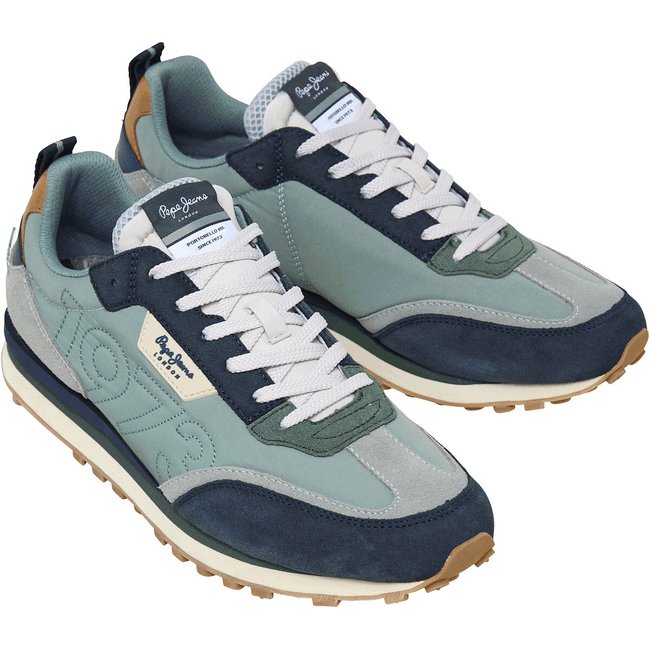 Scarpe da ginnastica basse Foster Connect verde PEPE JEANS