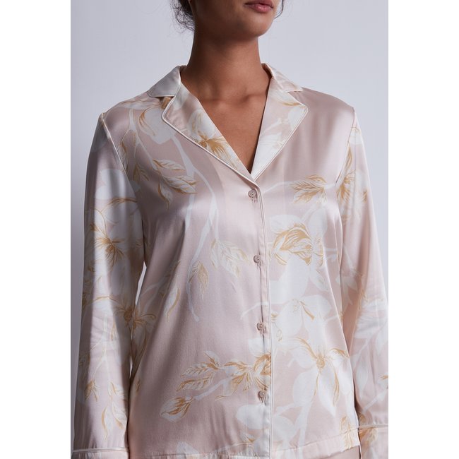 Chemisier Silk By Night rose <span itemprop=