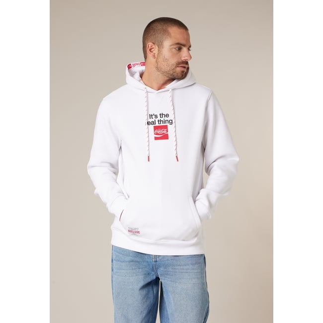 Sweat homme en coton mélangé deeluxe x coca-cola REFRESH - DEELUXE