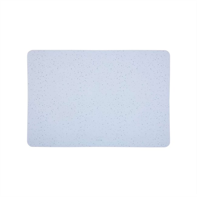 Tapis en silicone Zoo bleu ciel <span itemprop=