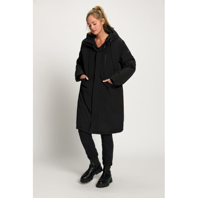 Parka HYPRAR, imperméable noir <span itemprop=