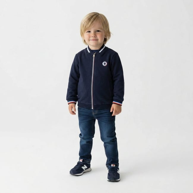 Veste  - Très bon état bleu <span itemprop=