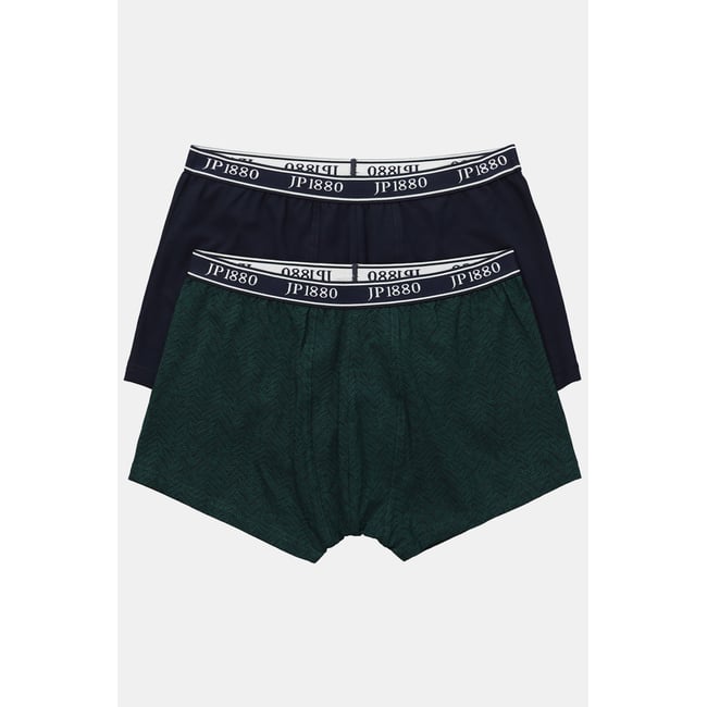 Boxers FLEXNAMIC®, lot de 2 vert jungle <span itemprop=