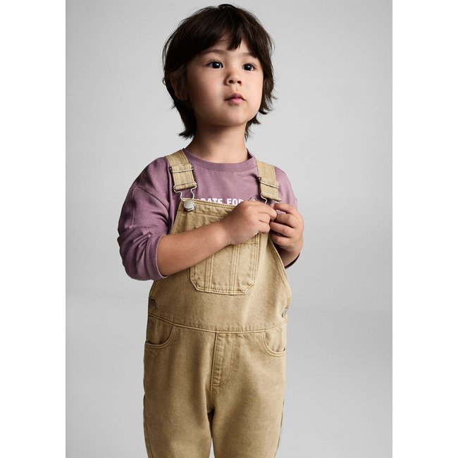 Salopette longue jean - MANGO BABY