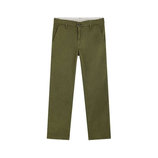 PANTALON CHINO CLOVER vert <span itemprop=