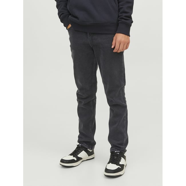Jean large noir <span itemprop=