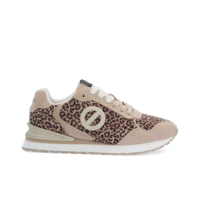 TOVA RUNNER W - BEIGE/LEOPARD [