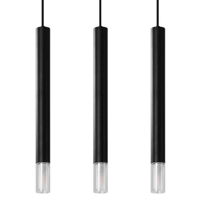 Suspension Acier Noir G9 3 Wezyr Couleur noir <span itemprop=