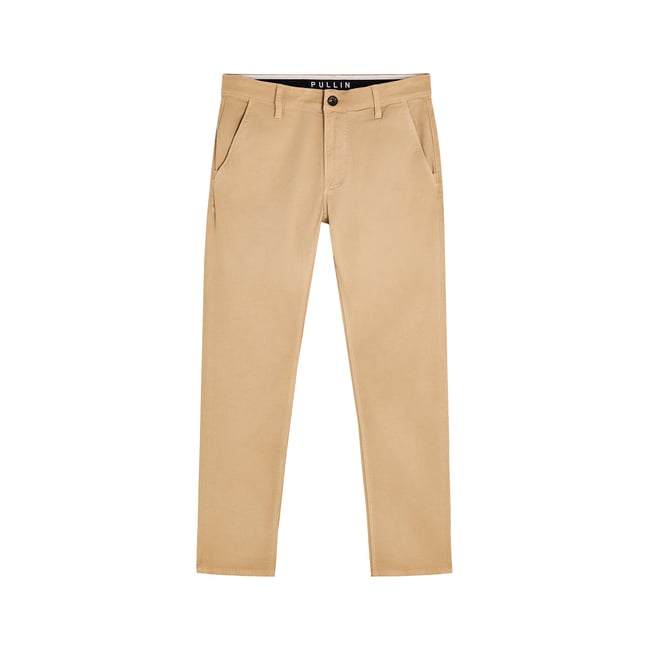 PANTALON CHINO BISCO beige <span itemprop=