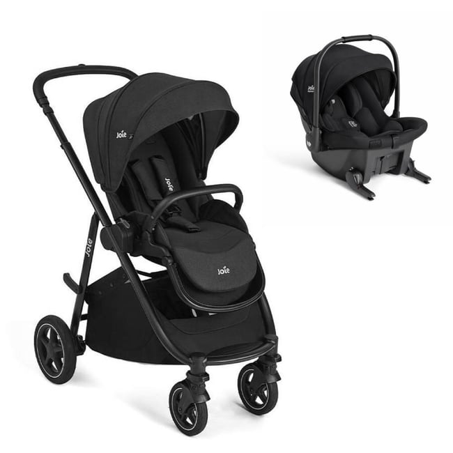 Pack poussette duo Versatrax + Sprint noir <span itemprop=