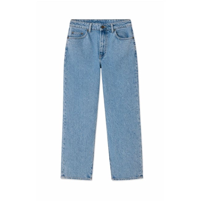 Jean droit, 5 poches, JOYBIRD bleu denim <span itemprop=