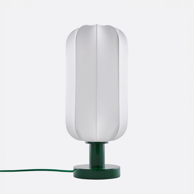 Candeeiro de mesa, Palupo branco/verde <span itemprop=