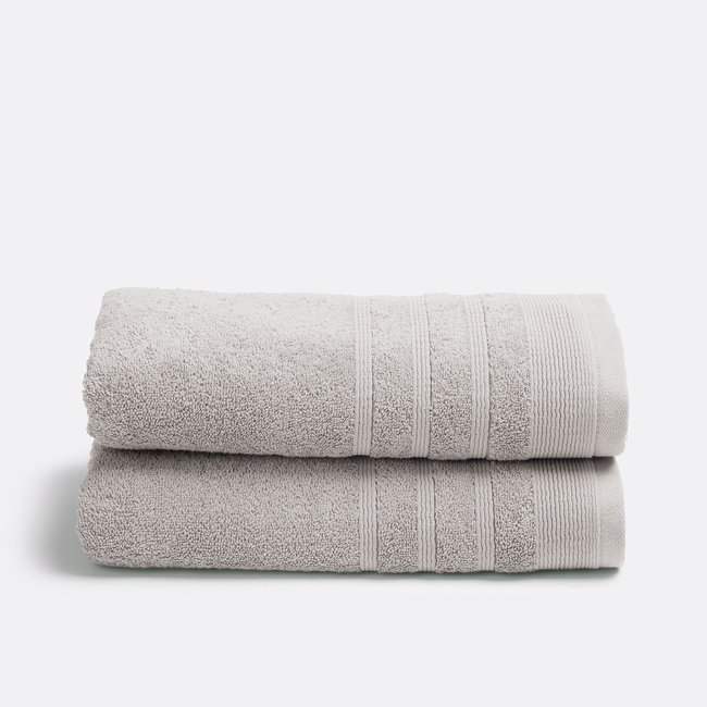 Lot de 2 serviettes éponge 600 g/m2, Zavara - LA REDOUTE INTERIEURS