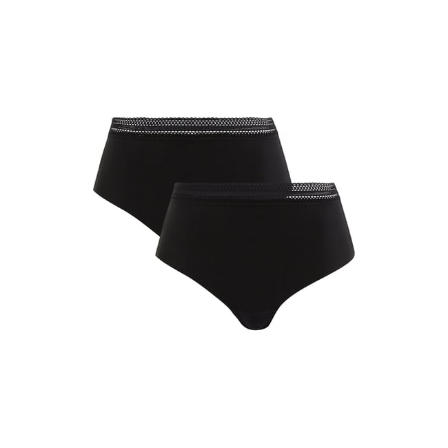 Lot de deux culottes INVISIBLE COTON - SANS COMPLEXE