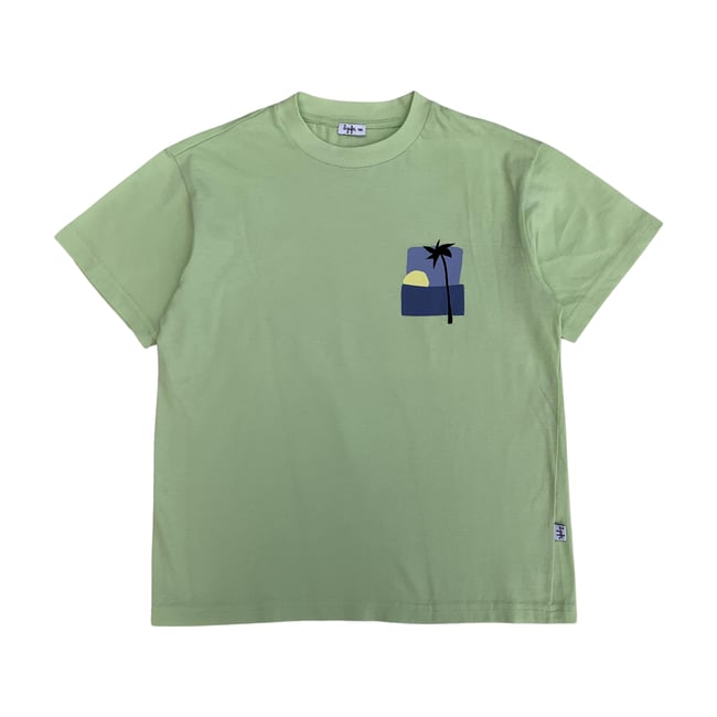 T-shirt enfant - Très bon état vert <span itemprop=