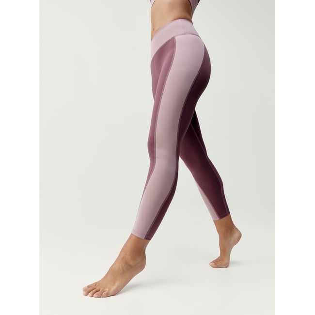 Legging de sport femme Maiko Longueur 7/8 taille mi-haute effet gainant - BORN