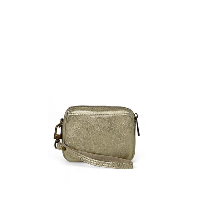 Trousse pochette en cuir irisé CATCHY - OH MY BAG