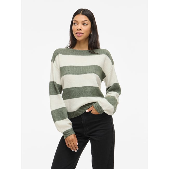 Pull En Maille laurel wreath <span itemprop=