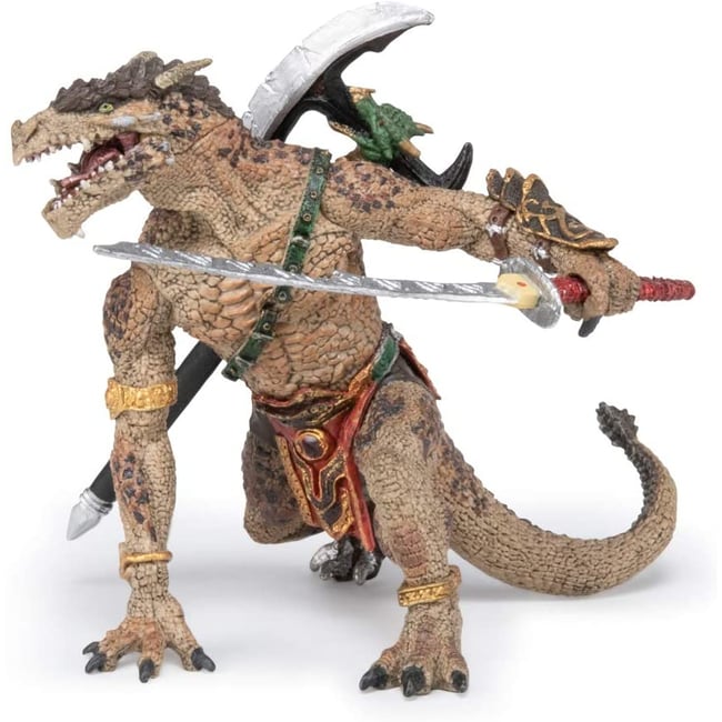 Figurine Mutant dragon marron <span itemprop=