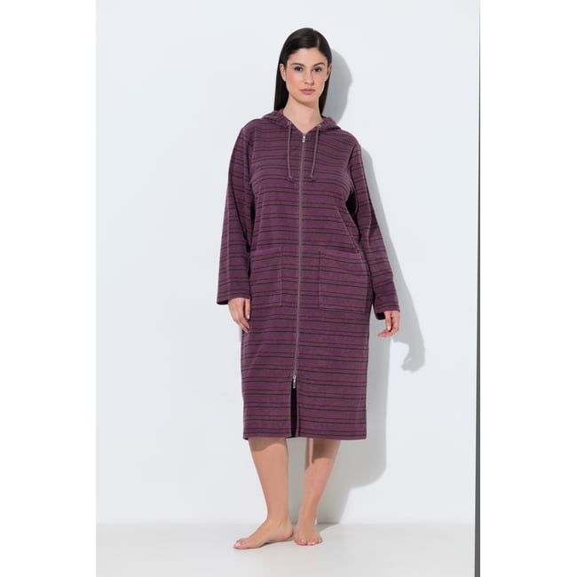 Peignoir à manches longues en tissu éponge - ULLA POPKEN