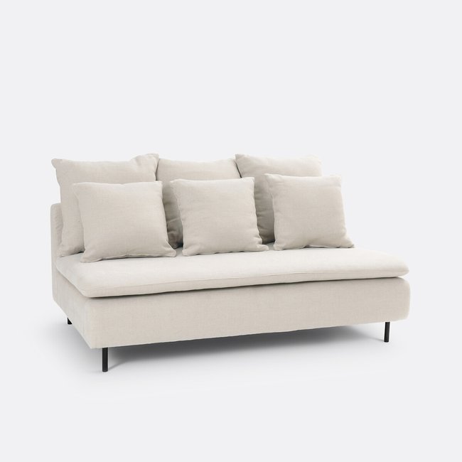 Banquette modulable lin/viscose, Ivete - LA REDOUTE INTERIEURS