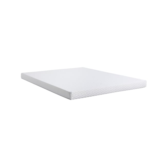 Matelas mousse pour canapé 10 cm, Tylian Couleur blanc <span itemprop=