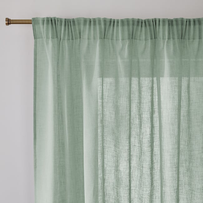 Vorhang mit geraffter Borte und Wave, Nyong - LA REDOUTE INTERIEURS