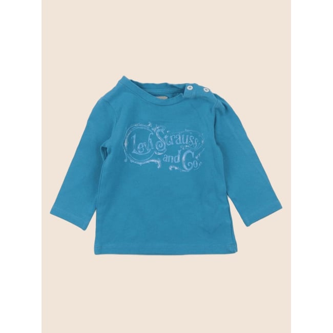 Tee-shirt - Très bon état bleu <span itemprop=