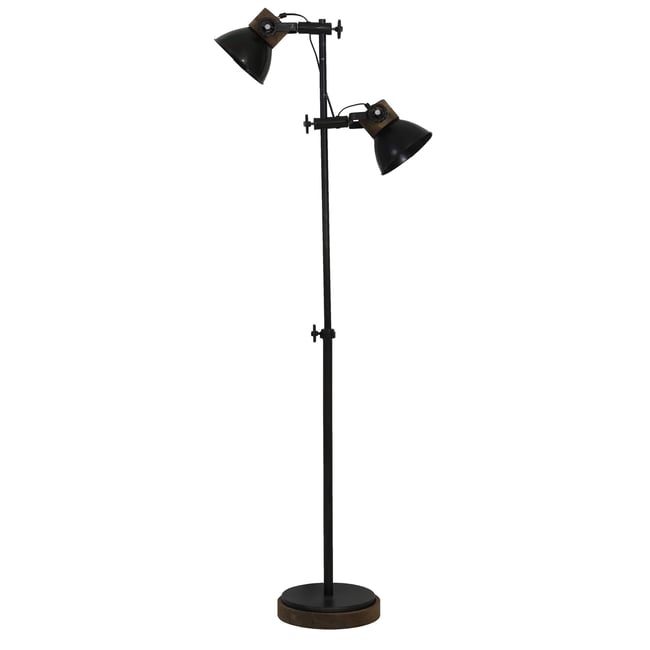 Lampadaire Métal JODY Couleur noir <span itemprop=